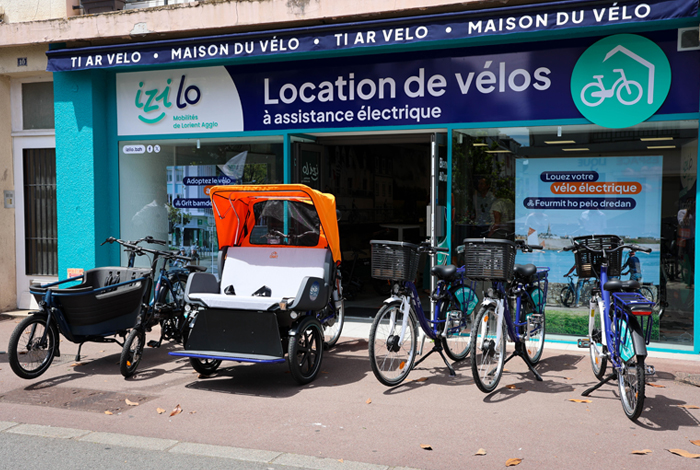 Un nouveau service de location de vélo électrique sur l’ensemble du territoire de Lorient Agglomération