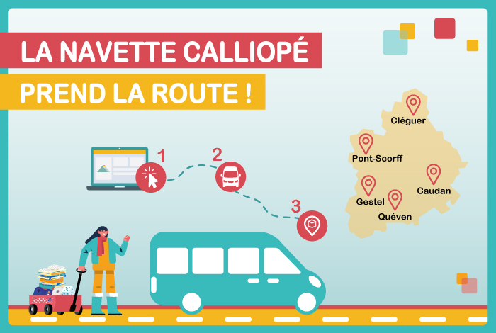 La navette Calliopé prend la route !