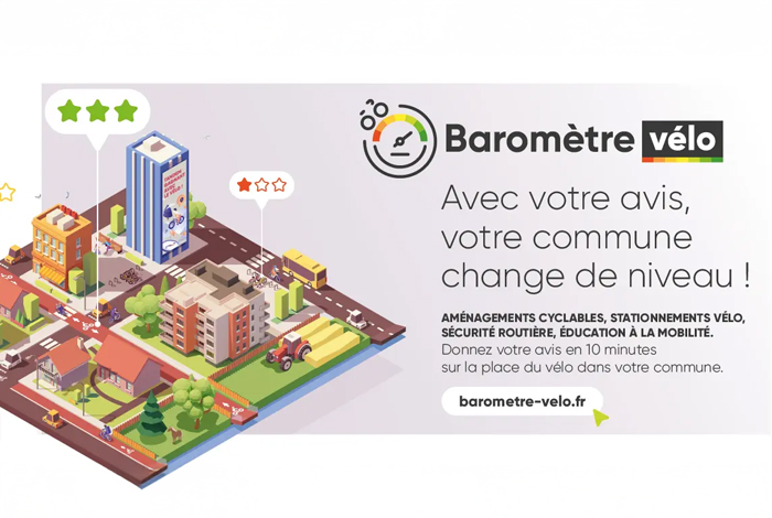 [Enquête baromètre vélo] Votre commune est-elle cyclable ?